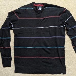 Men's Quiksilver knit sweater, size medium